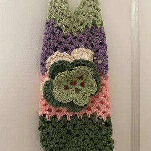 Crotchet Water bottle holder